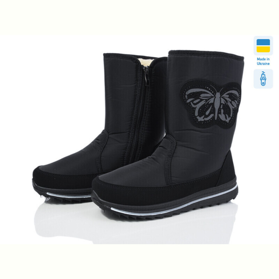 Дутики Paolla 3133 чорний