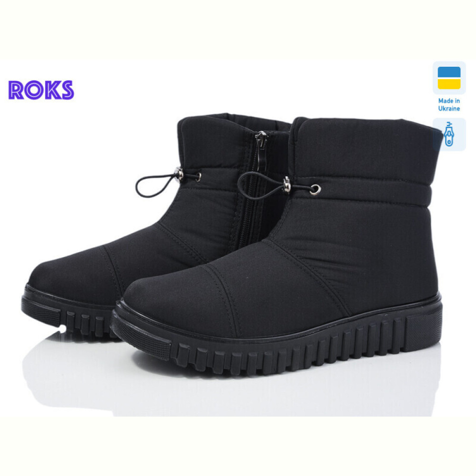 Дутики Roks 4410 чорний