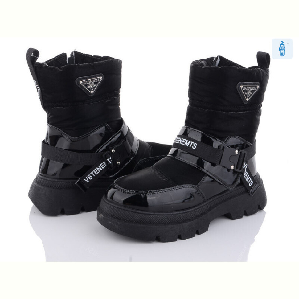 Дутики Violeta 20-1016-1 black