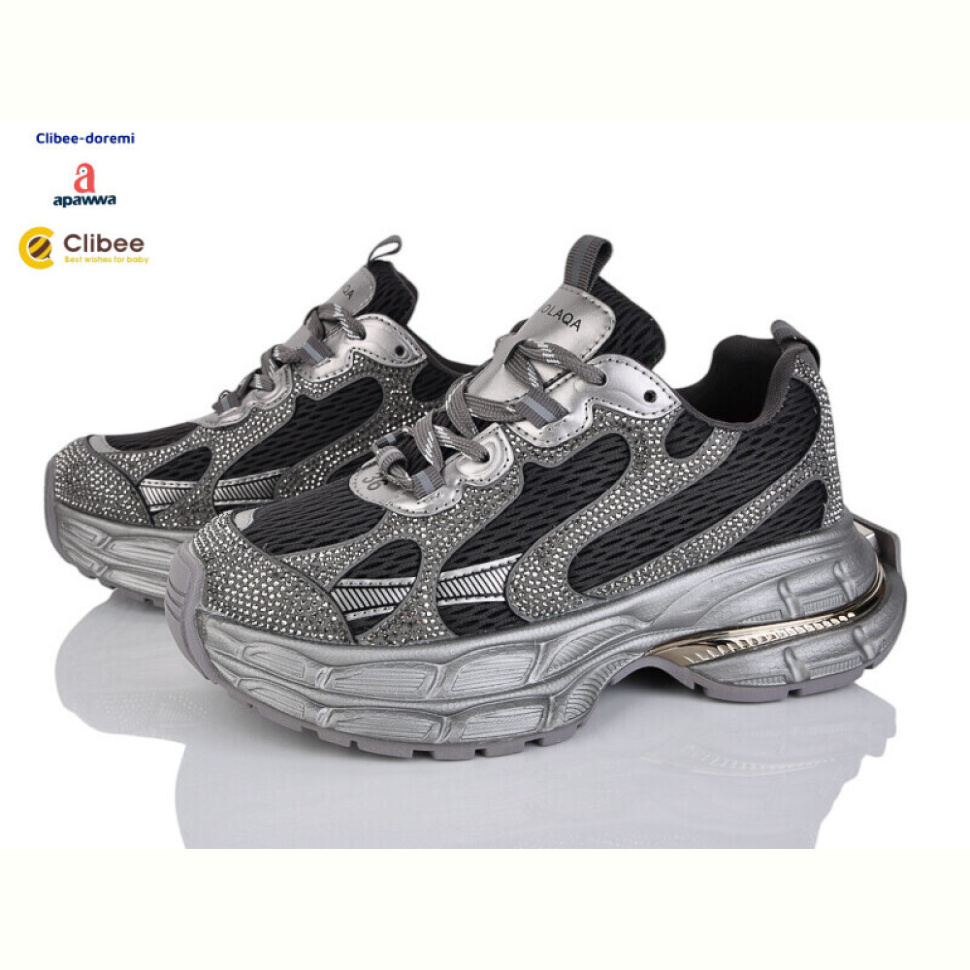Кроссовки Clibee-Doremi D1128 d.grey