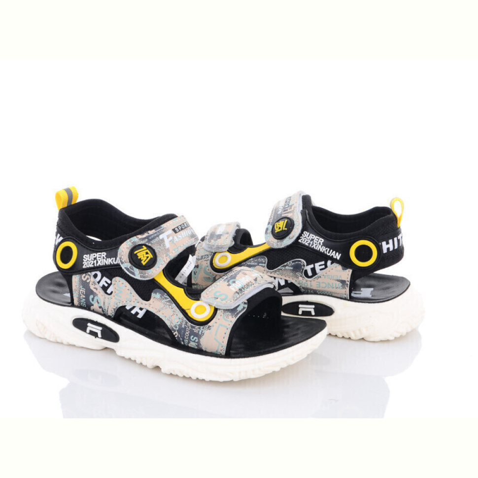 Сандалии Violeta PL11(C03) beige-yellow