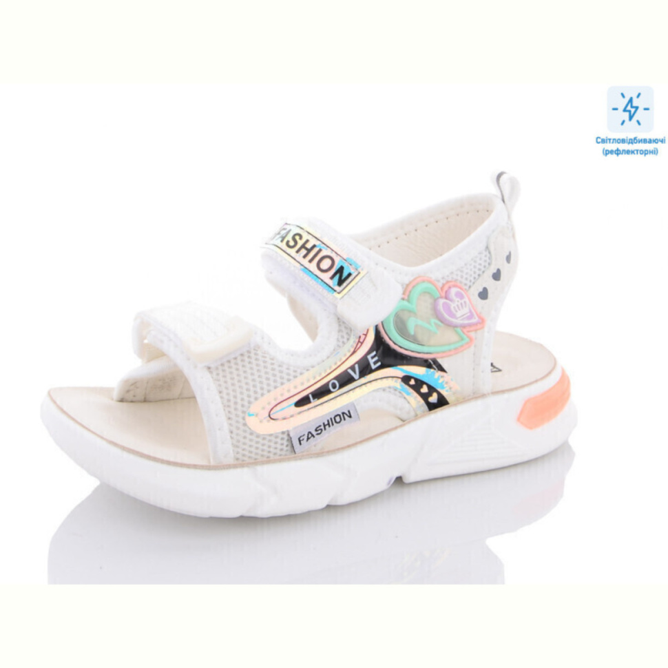 Босоножки Ok Shoes A2331 white