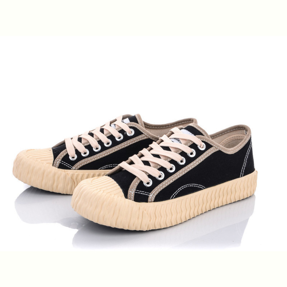 Кеды Violeta G11-B876 black-beige