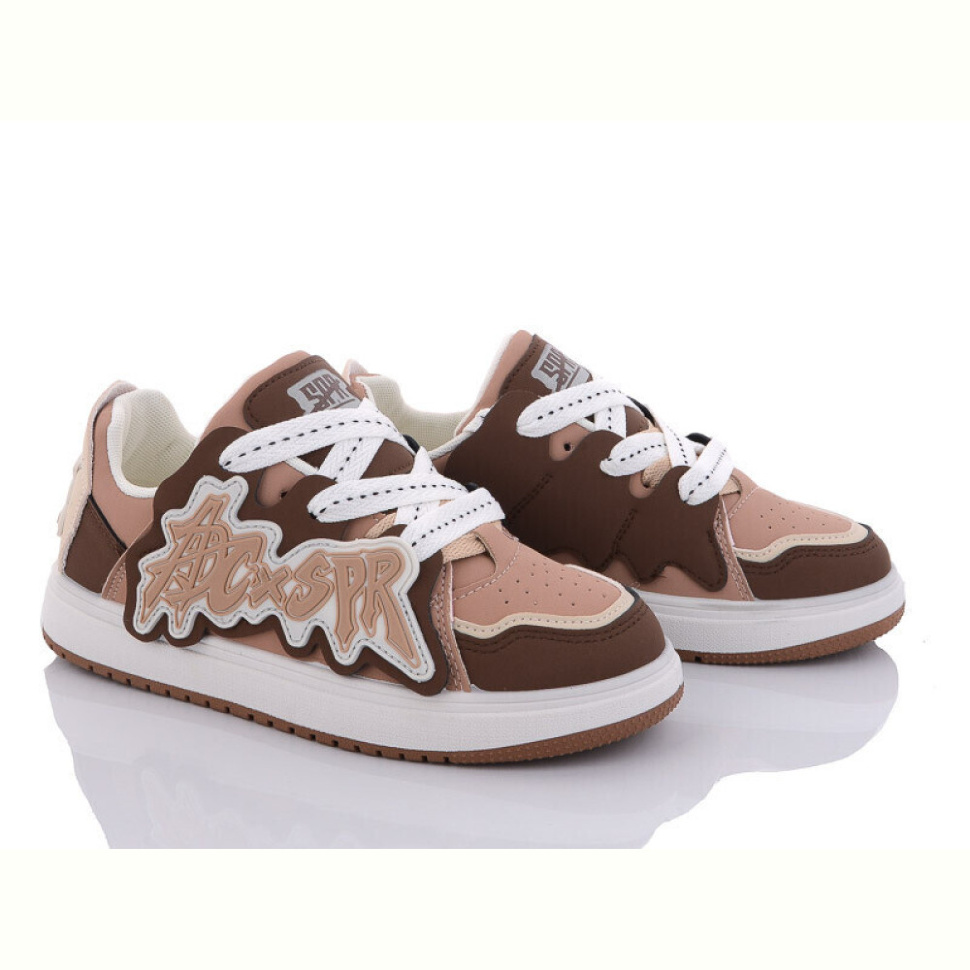 Кроссовки Violeta 186-26 coffee