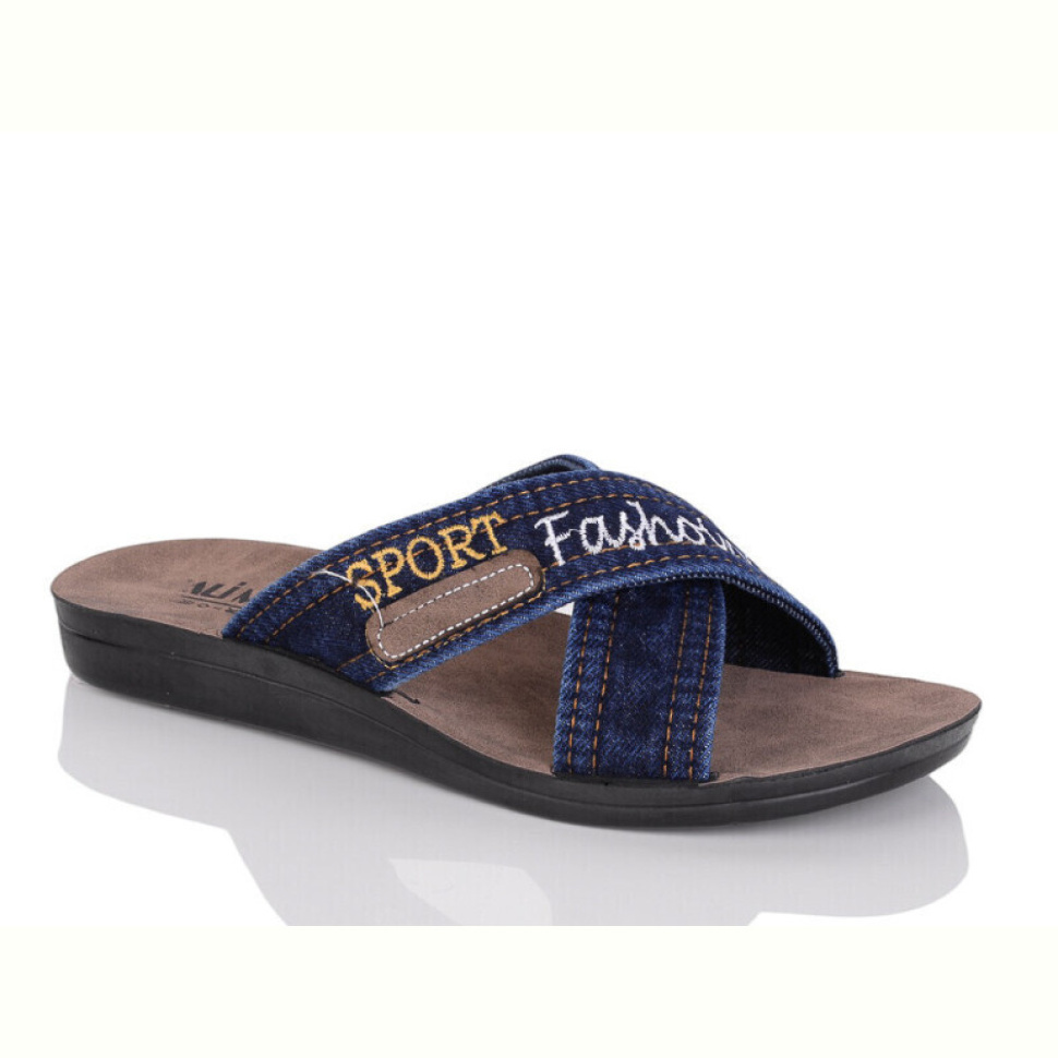 Шлепки Oscar 011 blue