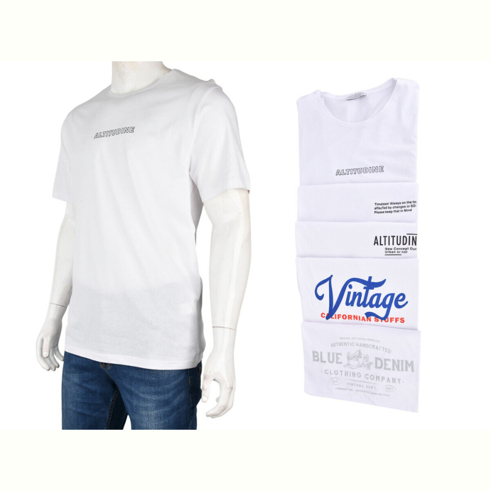 Футболка Obuvok 10229-2 white mix