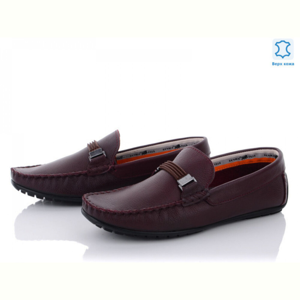 Мокасины Dan Marest 42320B bordo-bentliy