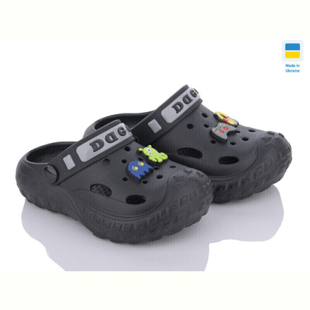 Кроксы Golden Lion 333 чорний