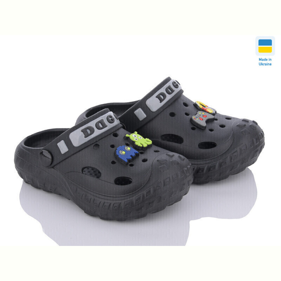 Кроксы Golden Lion 333 чорний