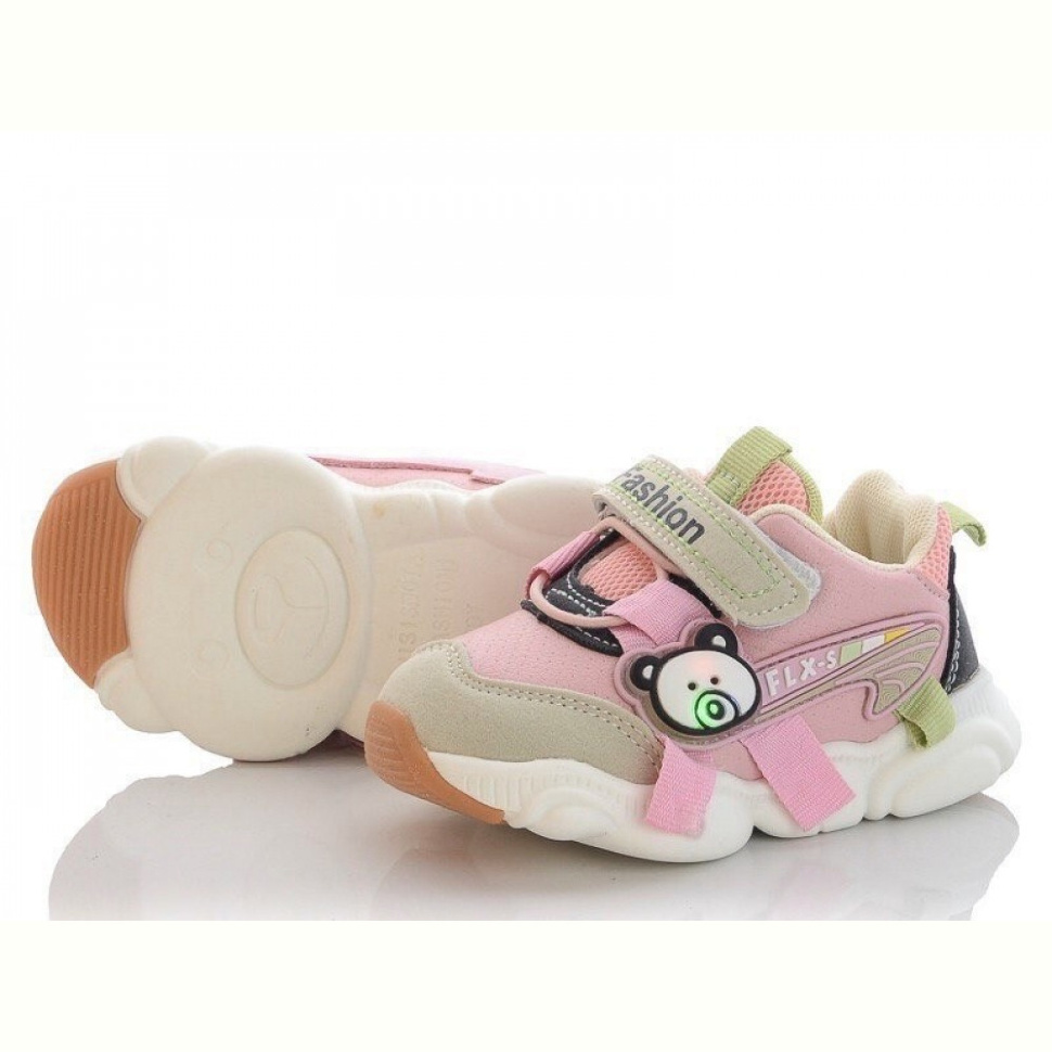 Кроссовки Class Shoes F25 розовый LED