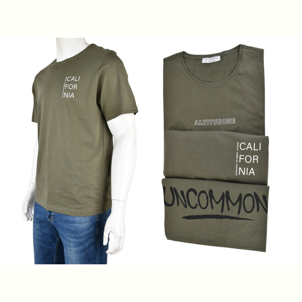 Футболка Obuvok 10229-3 green mix