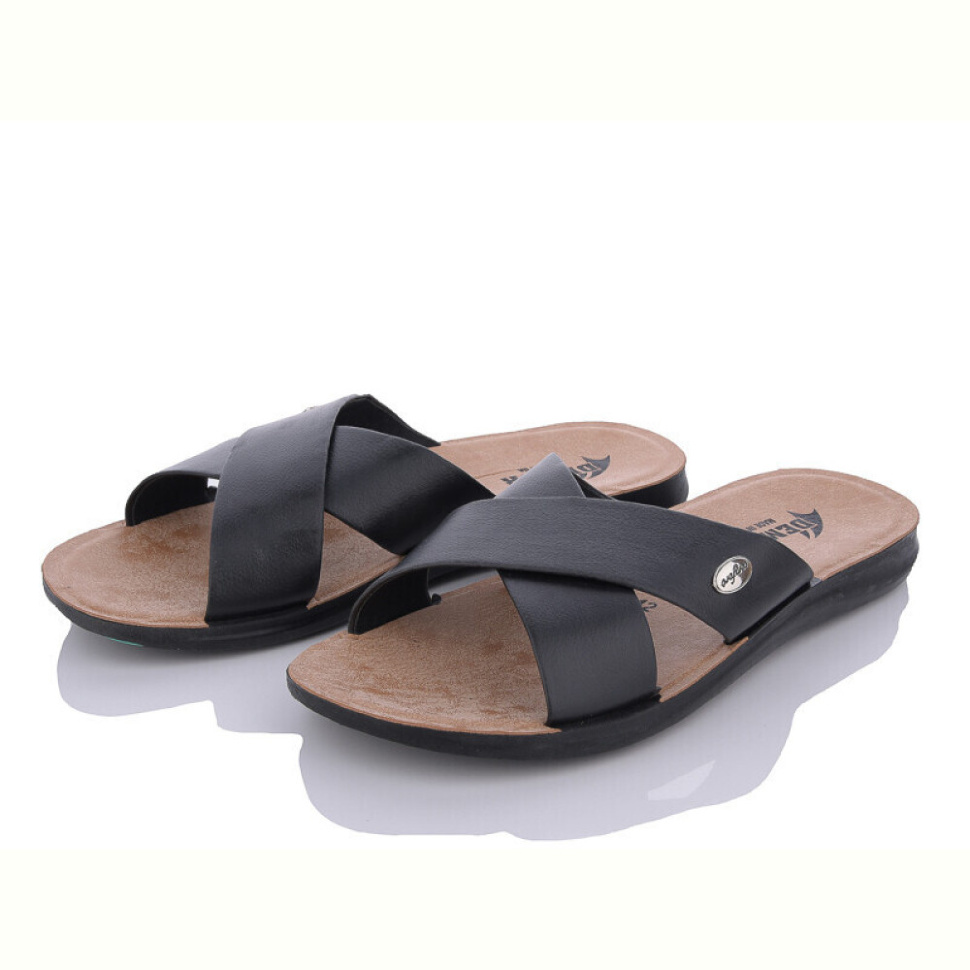 Шлепки DeMur 2024-001-1 чорний