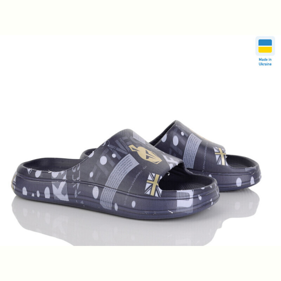 Шлепки Golden Lion 239-1 синій