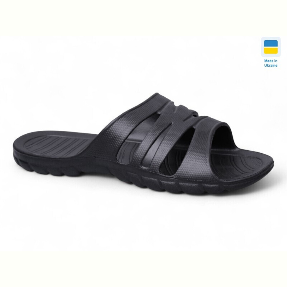 Шлепки Inblue Стріла чорний