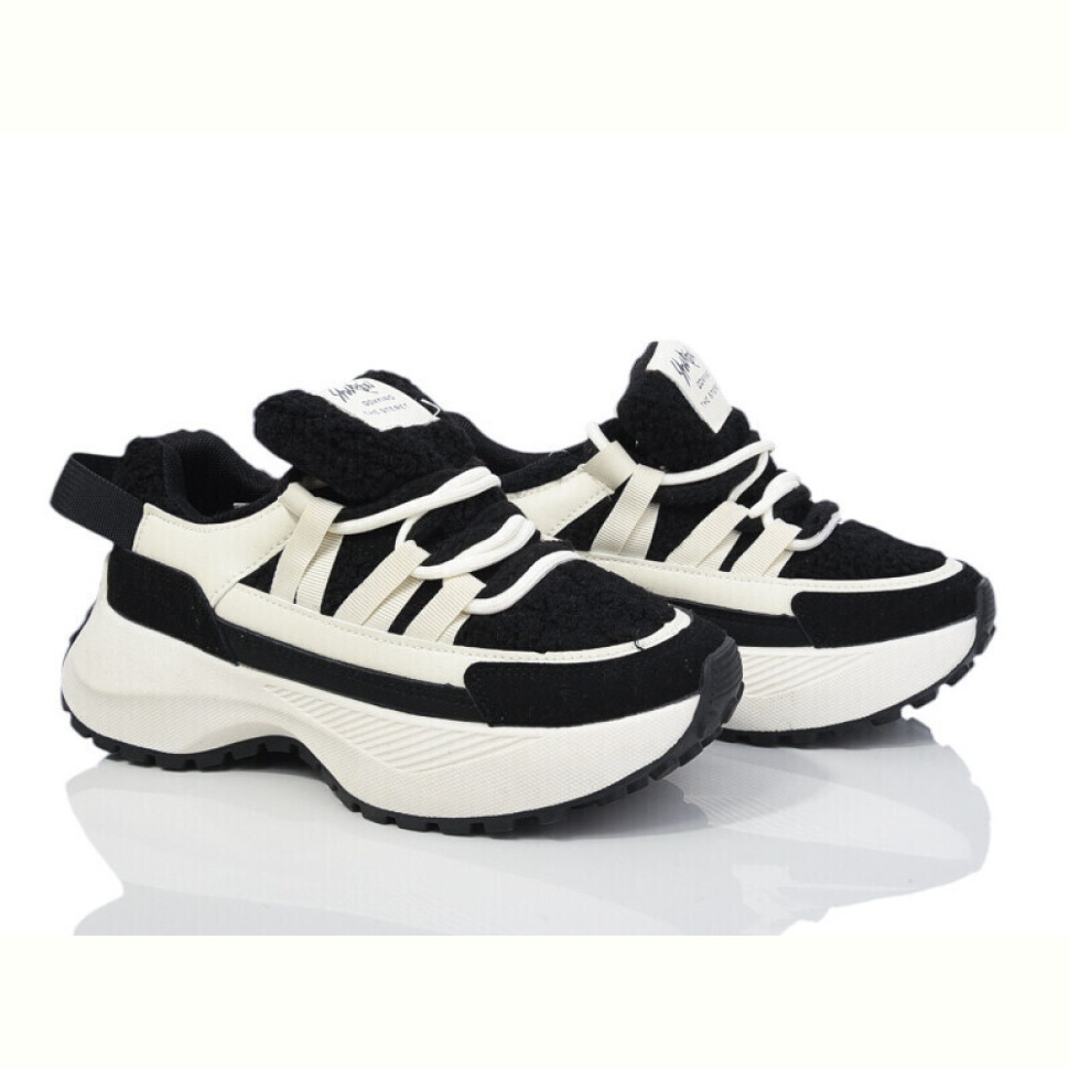 Кроссовки Violeta 149-61 black-white