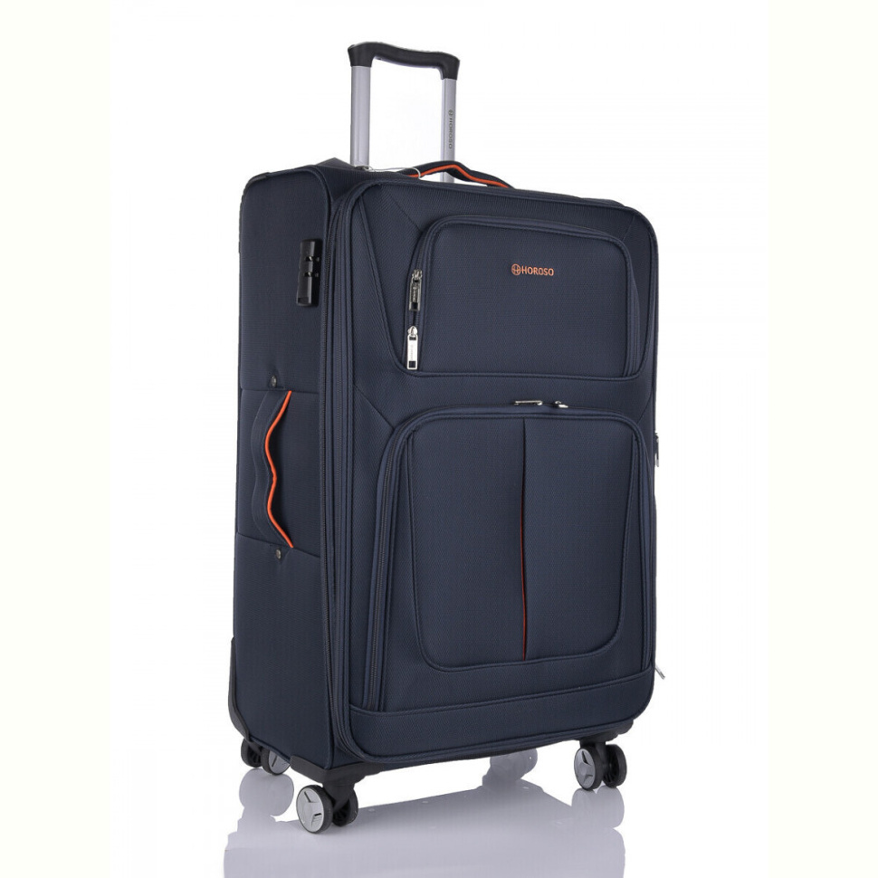 Чемодан HOROSO HOME XL107-2 blue Чемодан HOROSO HOME XL107-2 blue