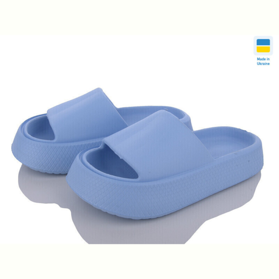 Шлепки Golden Lion 139 блакитний