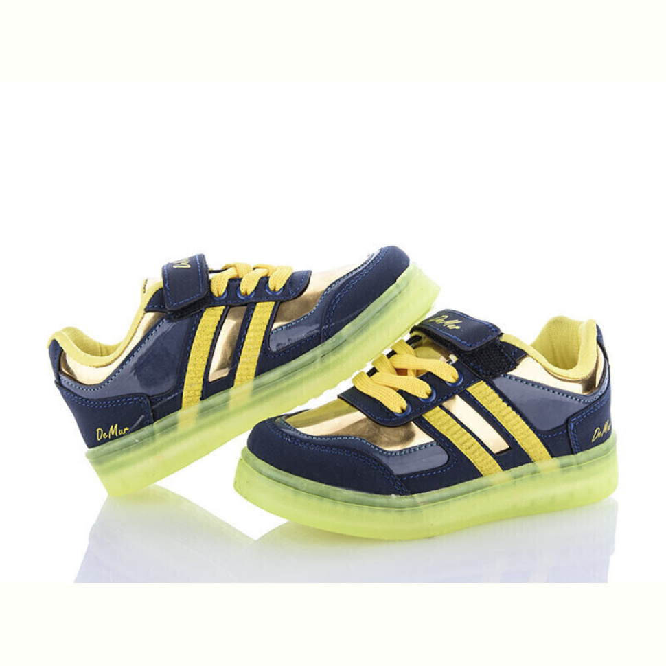 Кроссовки DeMur 2508-10 не світяться