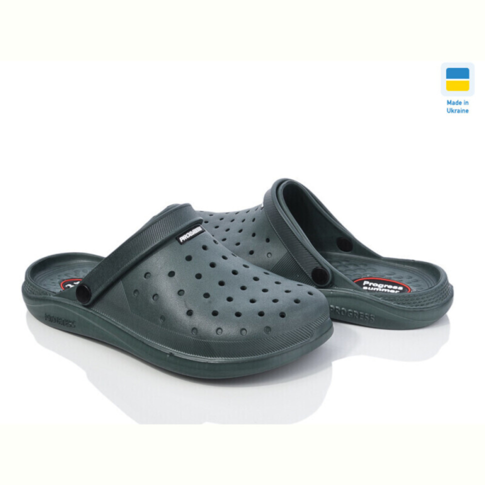 Кроксы Golden Lion 232 зелений