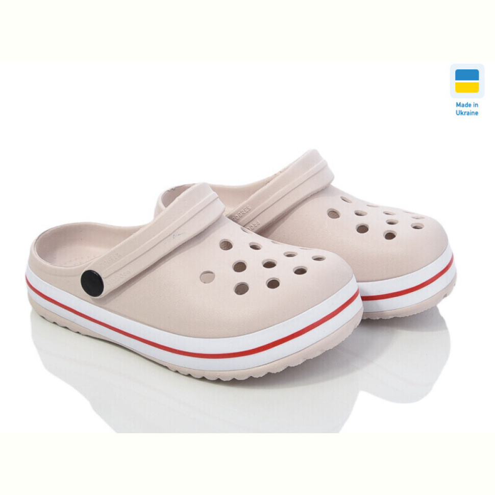 Кроксы Golden Lion 309 бежевий