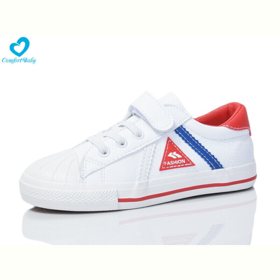 Кеды Comfort-baby 13100 білий-червоний Кеды Comfort-baby 13100 білий-червоний
