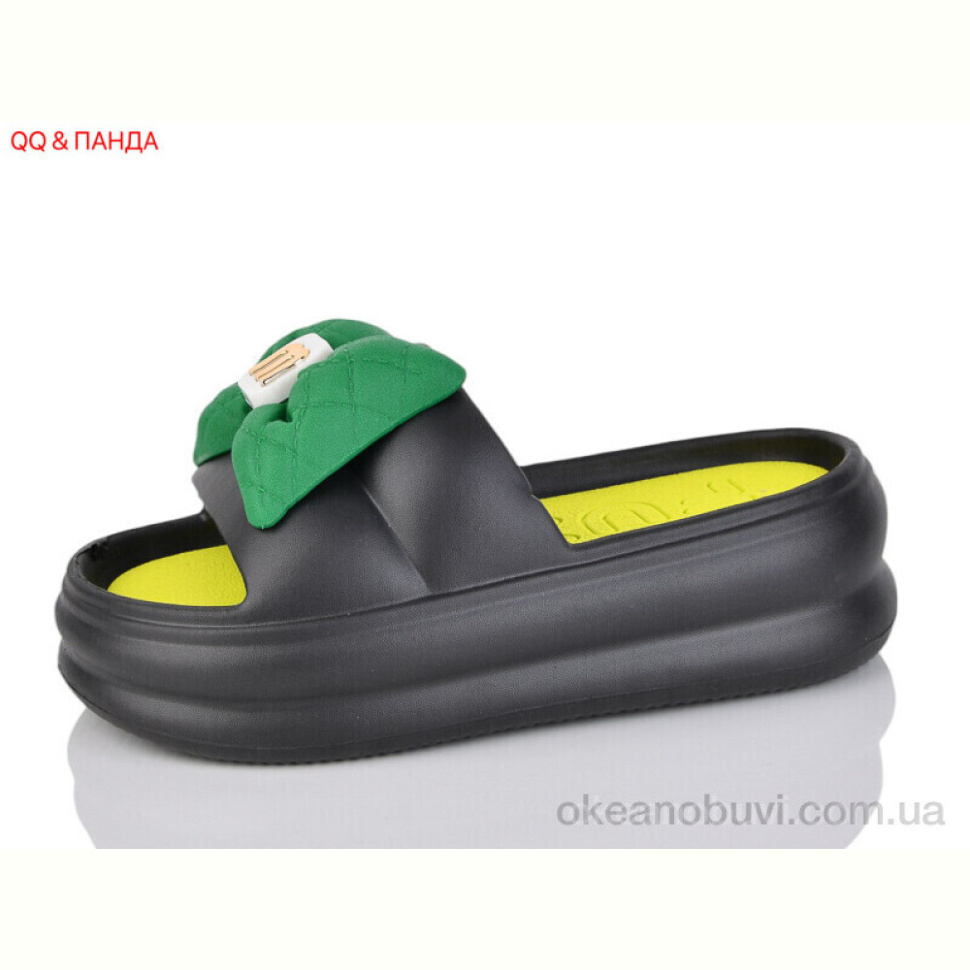 Шлепки QQ&Панда 8508black