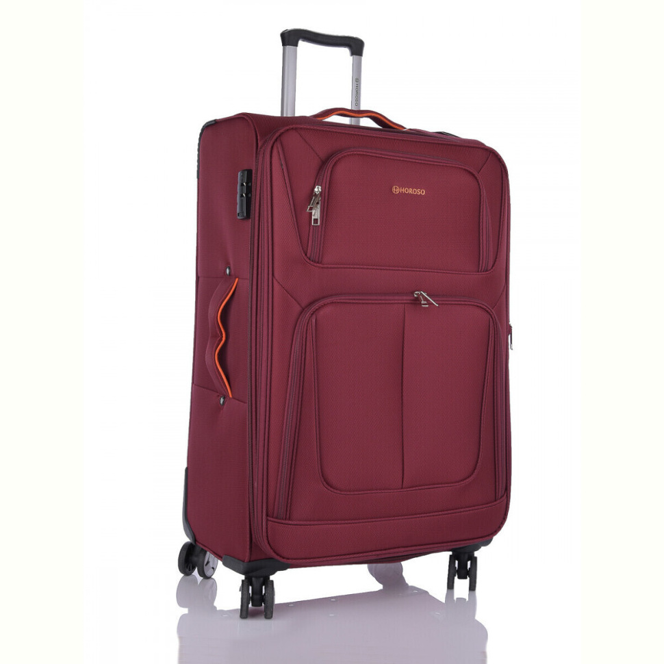 Чемодан HOROSO HOME XL107-4 bordo Чемодан HOROSO HOME XL107-4 bordo