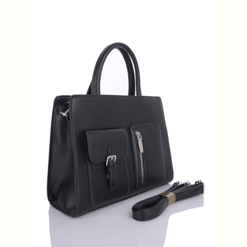 Сумка Sheng Ma-Lusha 883699 black (9x24x29)