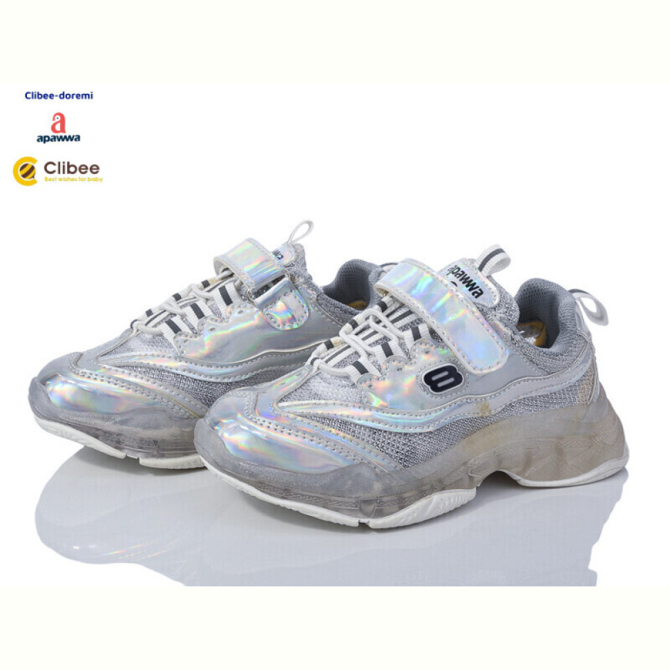 Кроссовки Clibee-Doremi TG93-2 silver