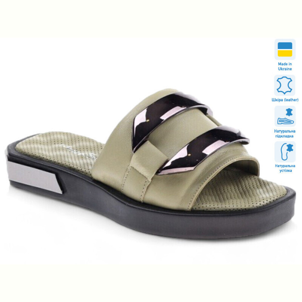 Шлепки Prime-Opt Prime 22105-110 літо 2022 AVOCADO