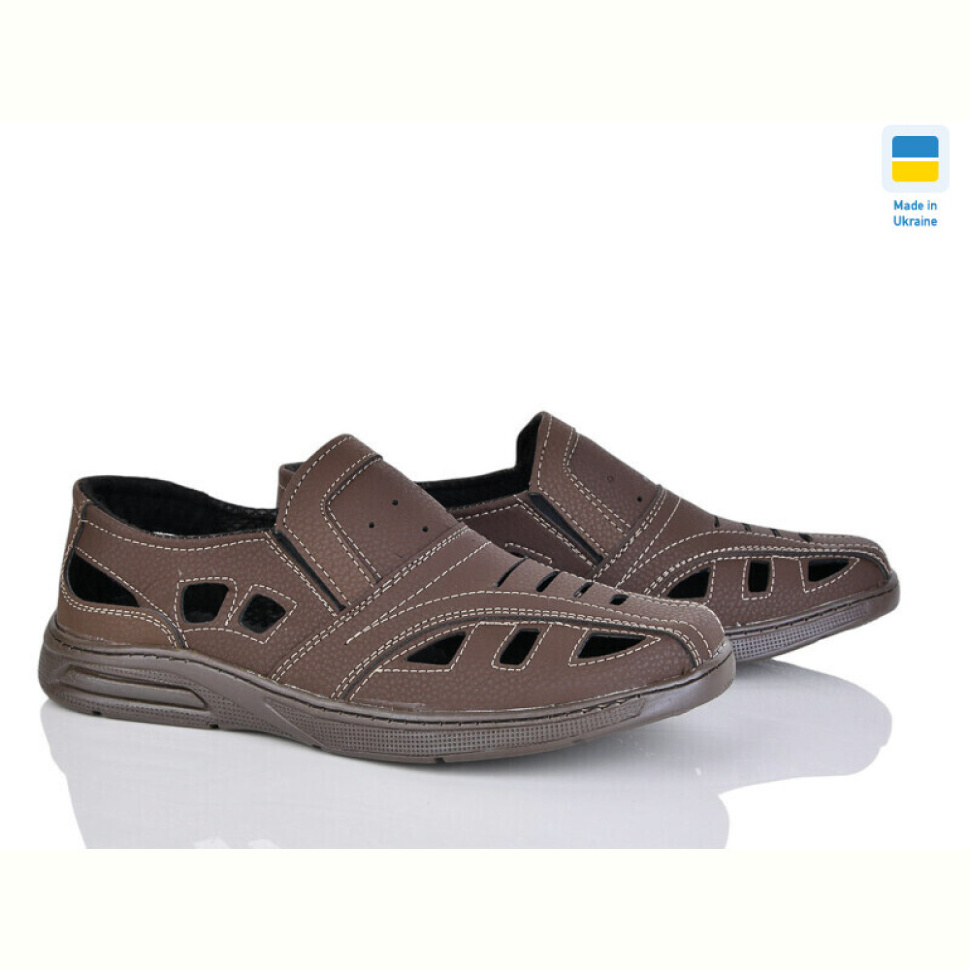 Туфли Lvovbaza Comfort Б10 коричневий