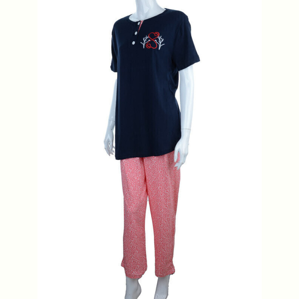 Пижама Obuvok 10365 navy (04086)