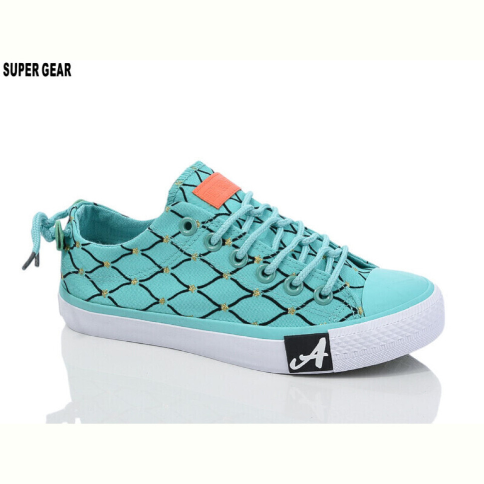 Кеды Super Gear SY35-3 lt.green