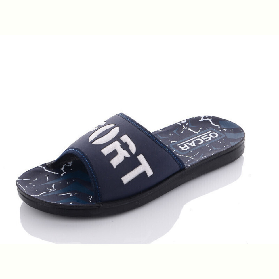 Шлепки Oscar S42 blue
