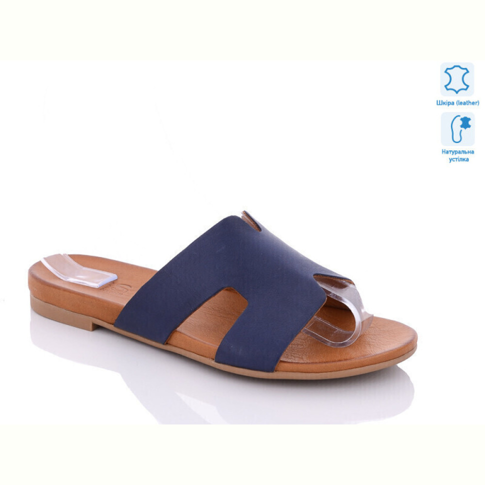 Шлепки SHERLOCK SOON 02-0660 blue