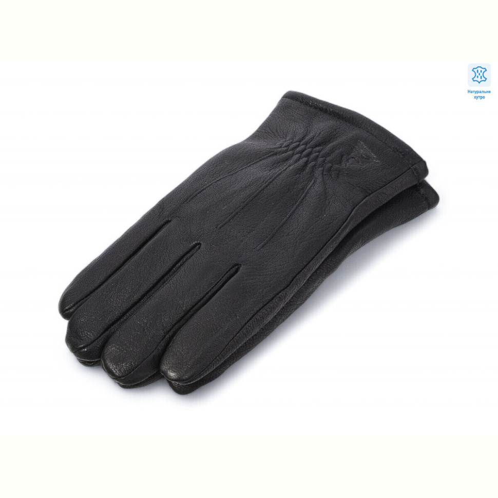 Перчатки RuBi 2813 black (хутро)