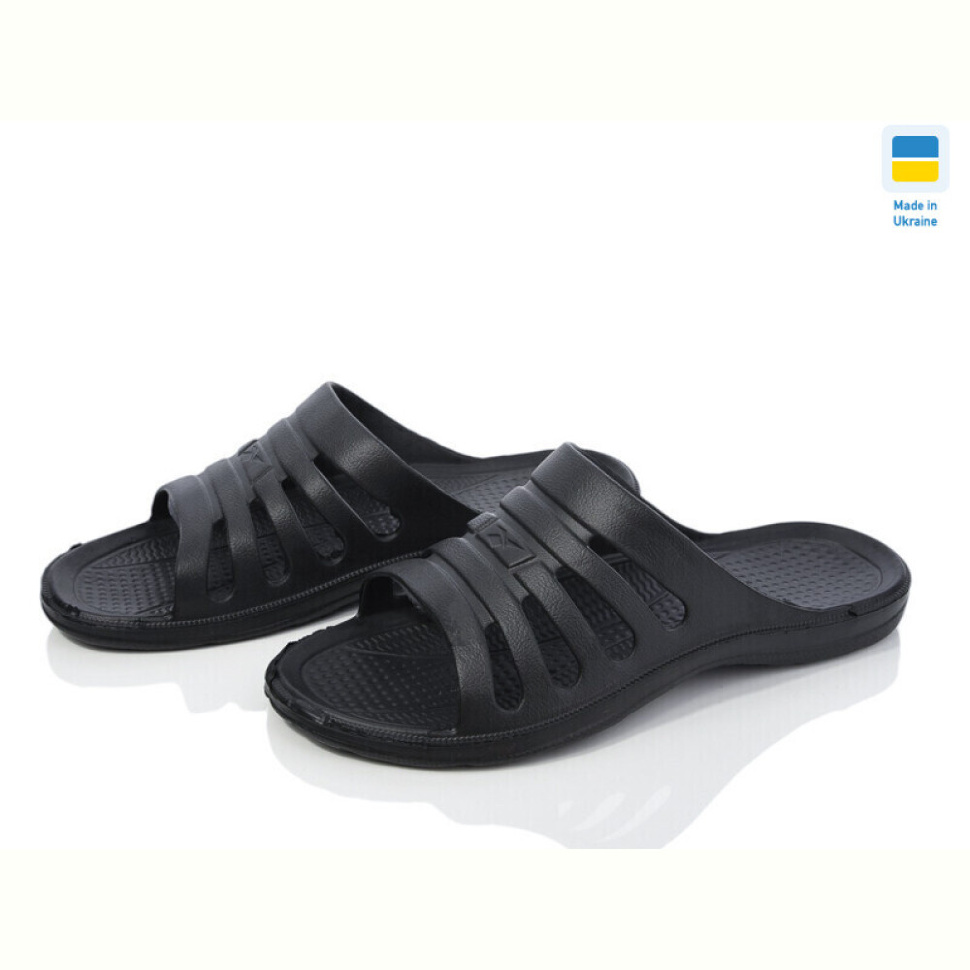 Шлепки Golden Lion Краб 105 чорний