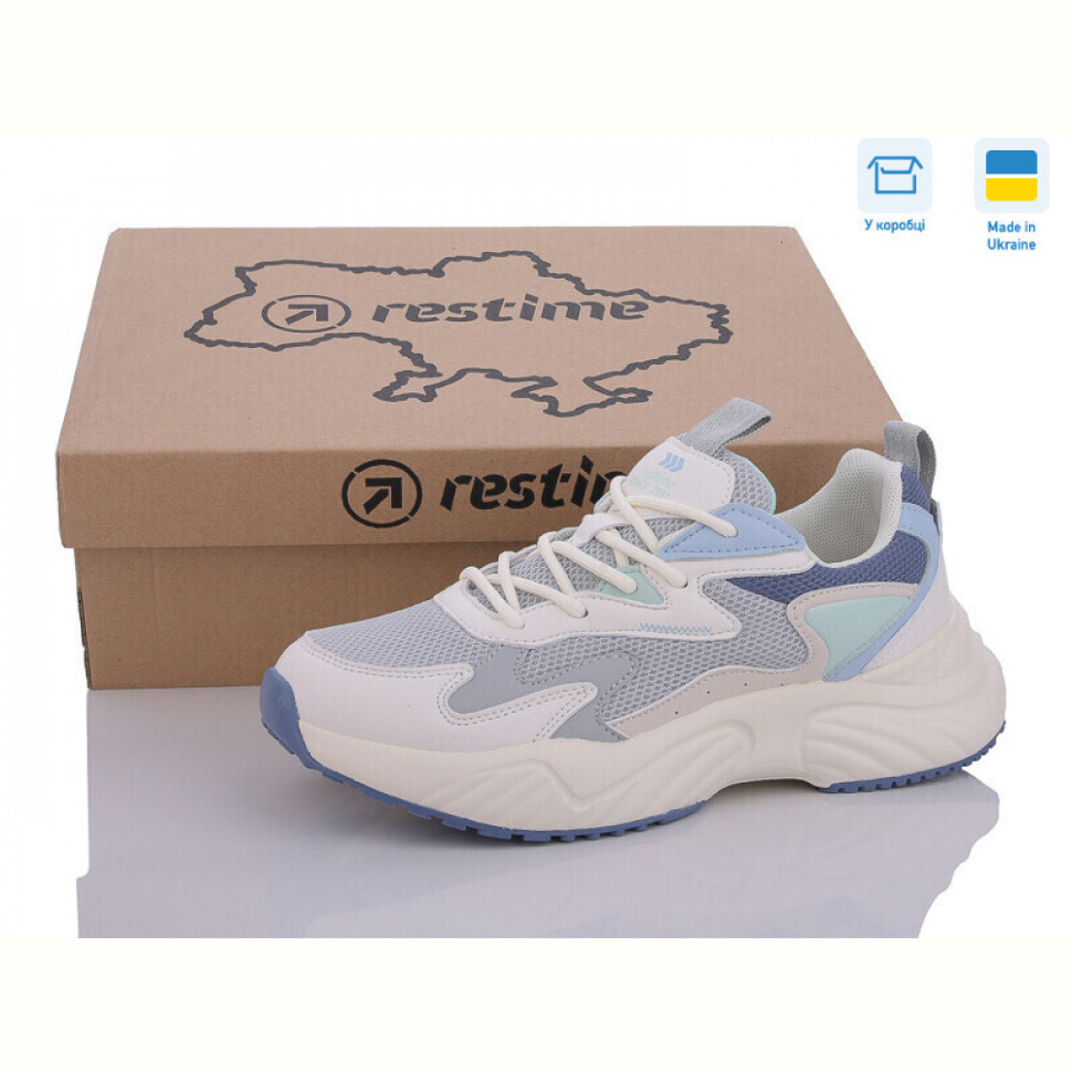 Кроссовки Restime AWL24004 grey