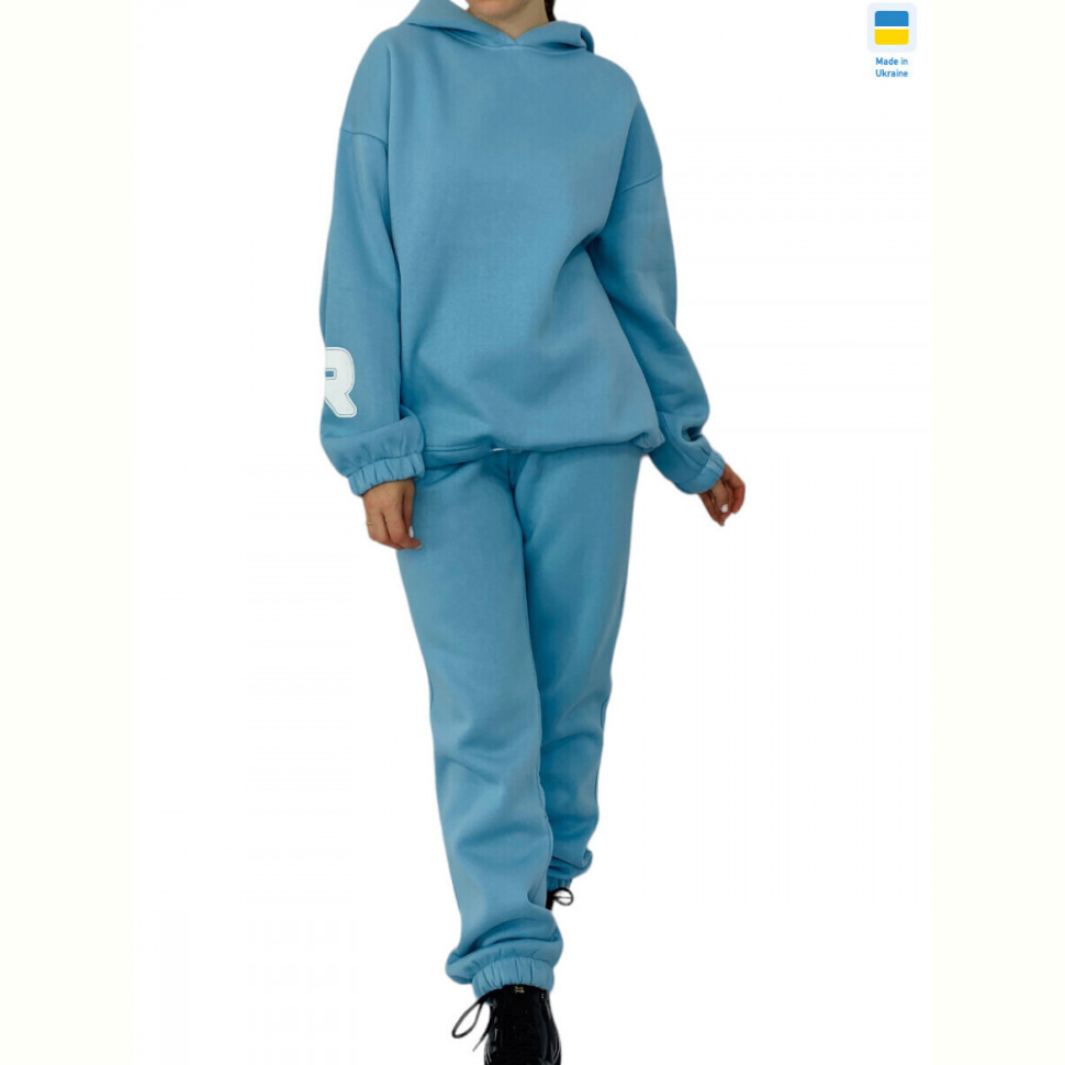 Спортивный костюм Kram 00305 світло-блакитний