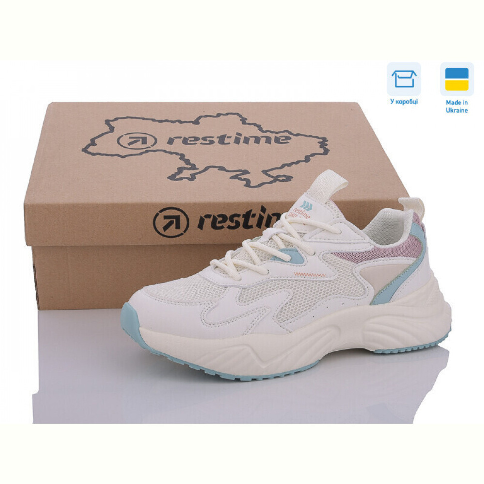 Кроссовки Restime AWL24004 beige