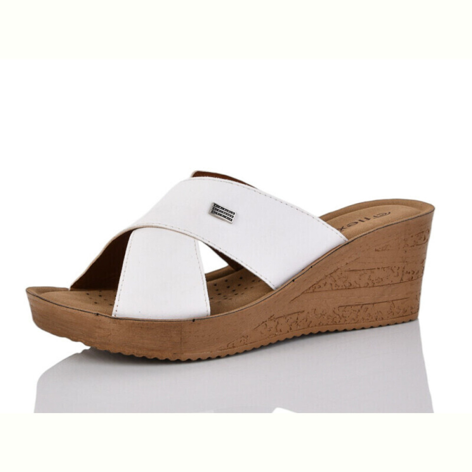 Шлепки DeMur 0003-1 білий