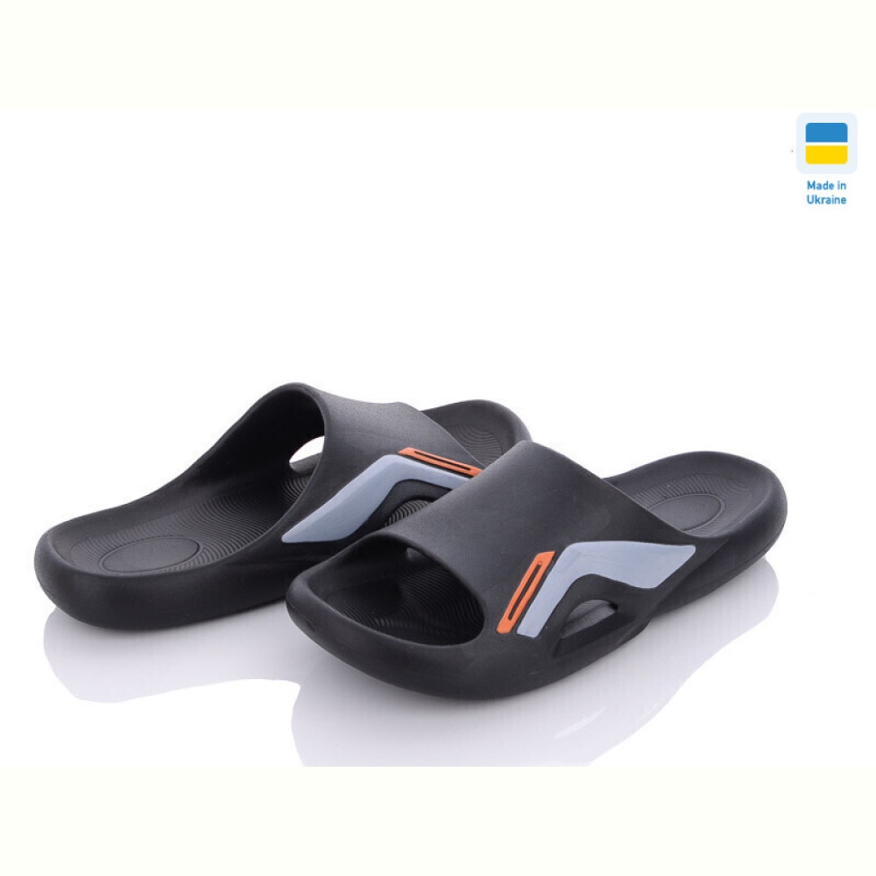 Шлепки Progress Гіпаніс М131 чорний