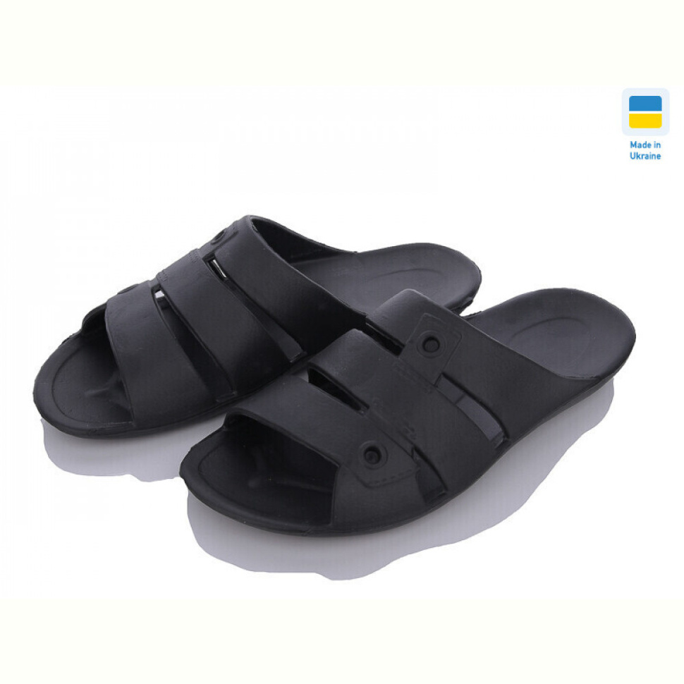 Шлепки LiBang Фітнес чол. чорні