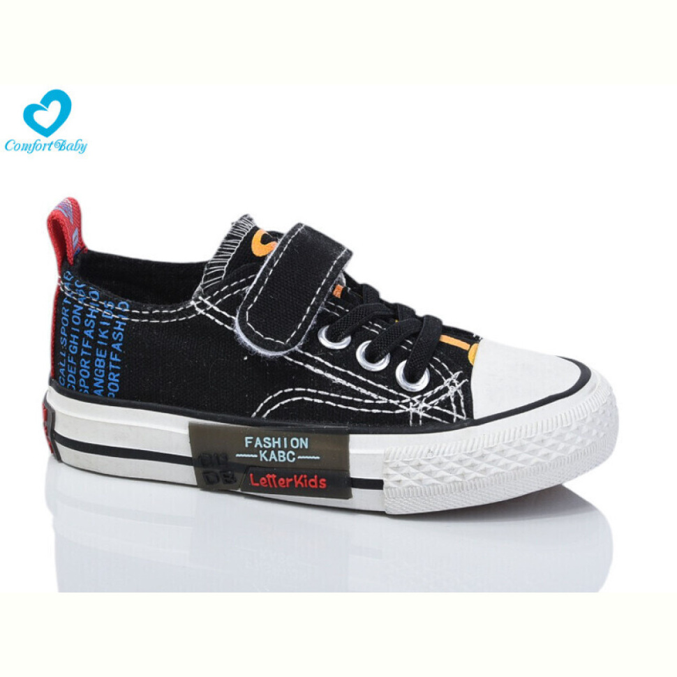 Кеды Comfort-baby 2023-1 чорний