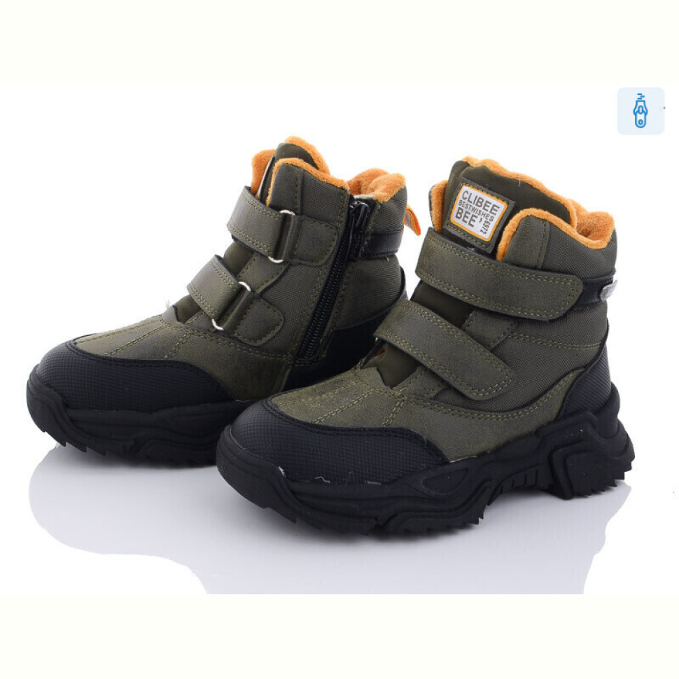 Ботинки Цветик H309 army-green