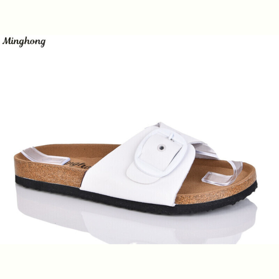 Шлепки Minghong 2501 white Шлепки Minghong 2501 white