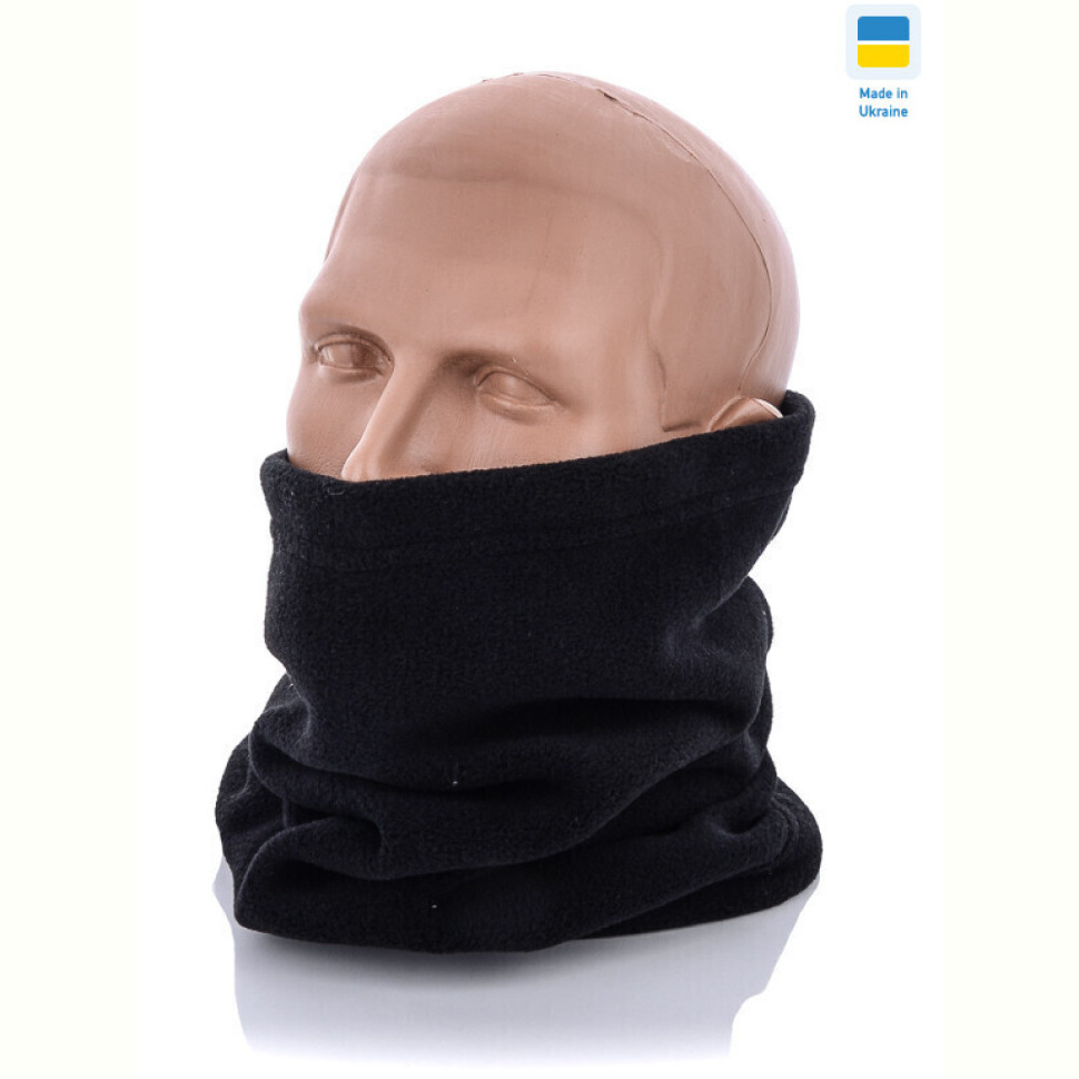 Баф STARK Баф фліс з затяжкою чорний Баф STARK Баф фліс з затяжкою чорний