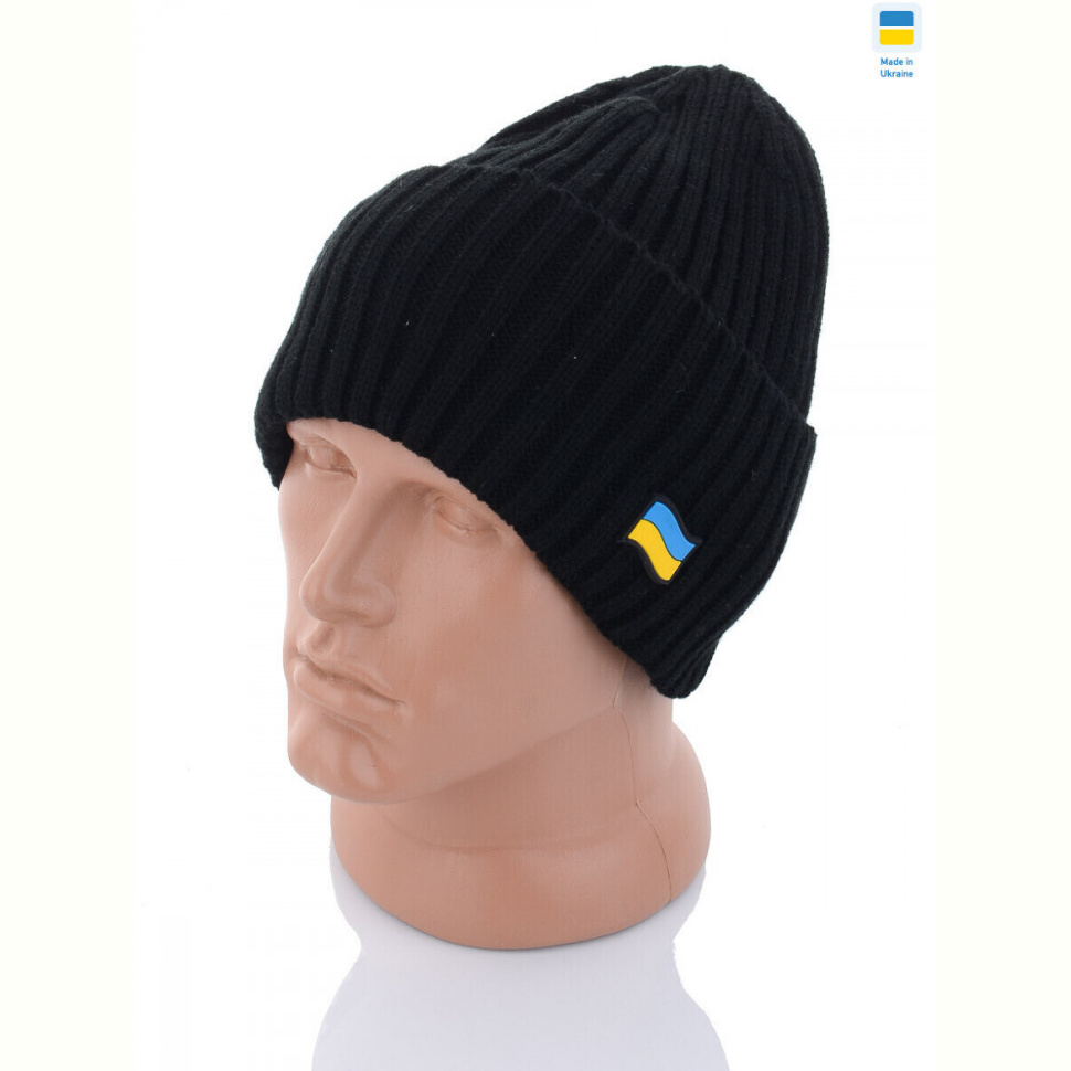 Шапка STARK Шапка з прапором товста в'язка на флісі