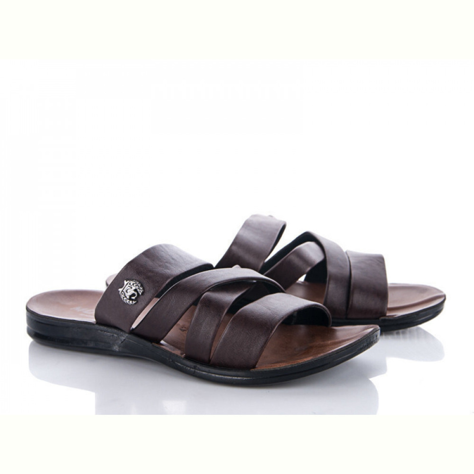 Шлепки Makers Shoes 3535 коричневый