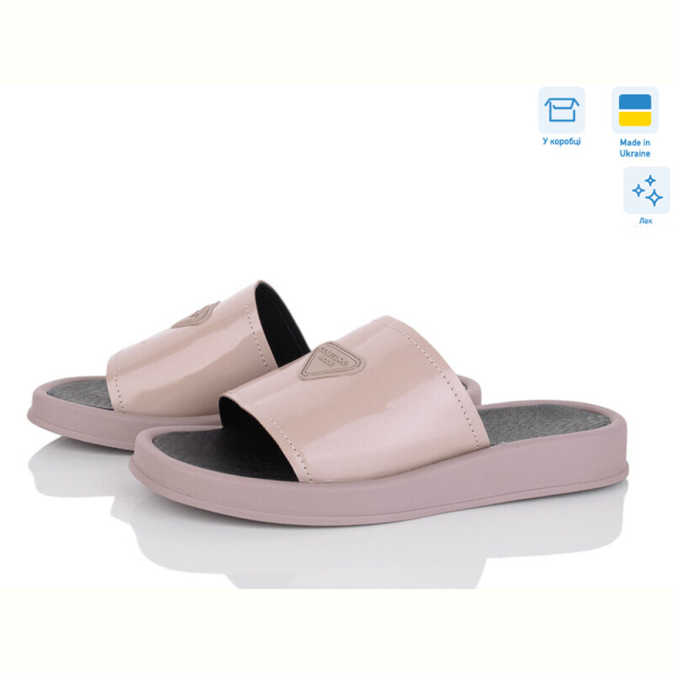 Шлепки Мрія 079 беж.ш